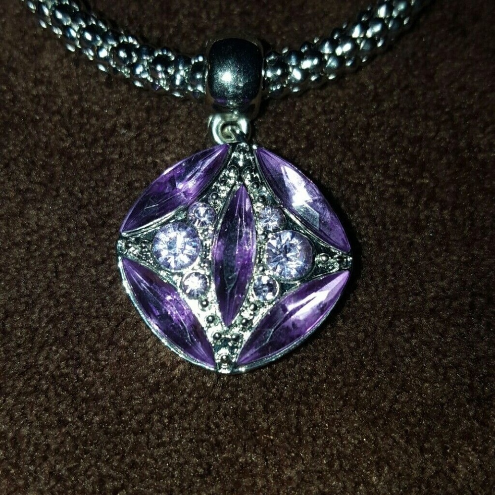 EX Snap Bracelet with Purple Snap